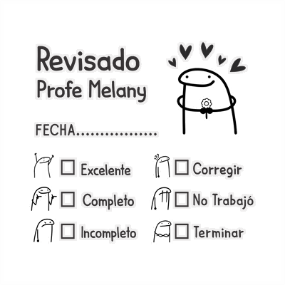 Sello Docente / Revisado 
