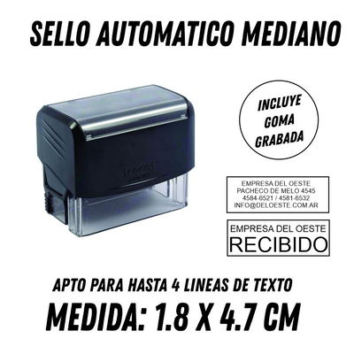Sellos Automático mediano