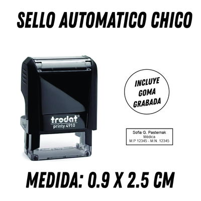 Sello Automático Trodat chico 4910 4.0