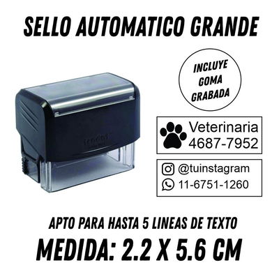 Sellos Automático Grande