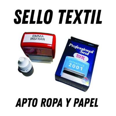 Sello Automatico Textil - Papel