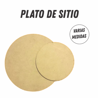 Base Redonda - Plato de sitio