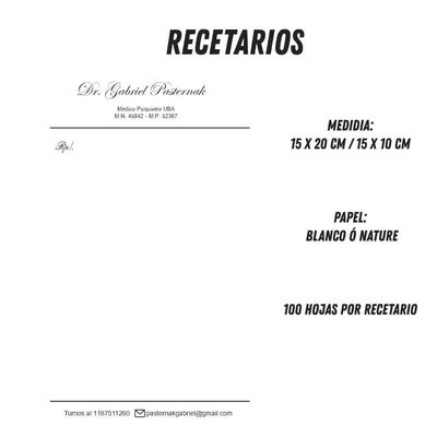 Recetario Médico