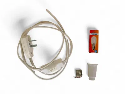 Kit cable para armar lampara de sal (incluye foquito)