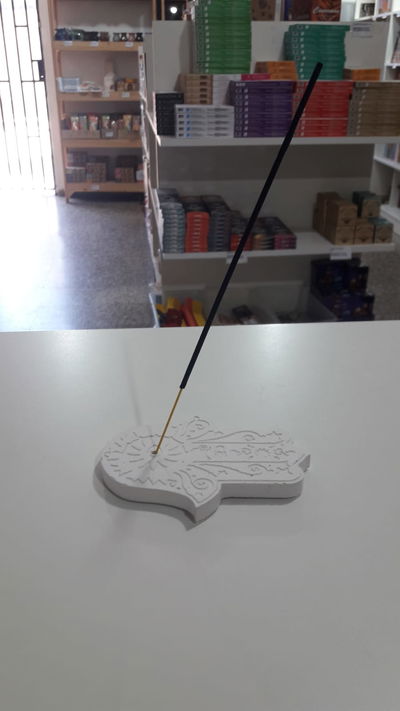 Porta Sahumeerio Artesanal Mano de Fatima