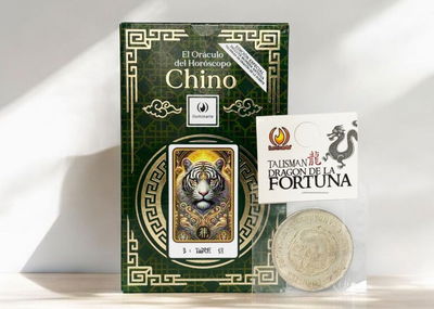 Oraculo del H. Chino con moneda antigua
