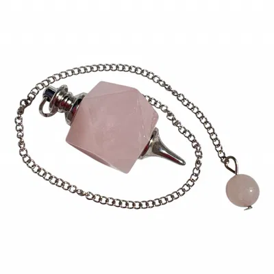 Pendulo Facetado de Piedras