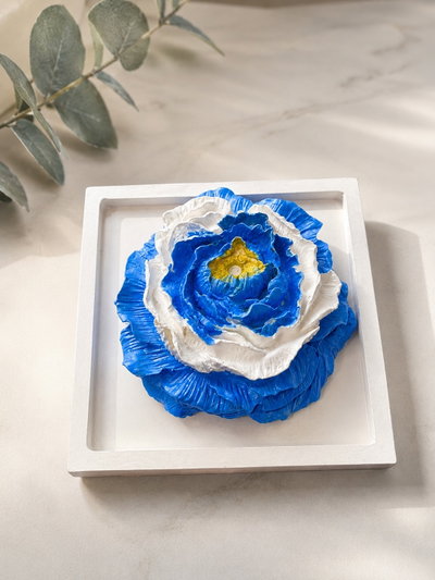 Porta Sahume. Flor Grande Base Arg. (TEM)