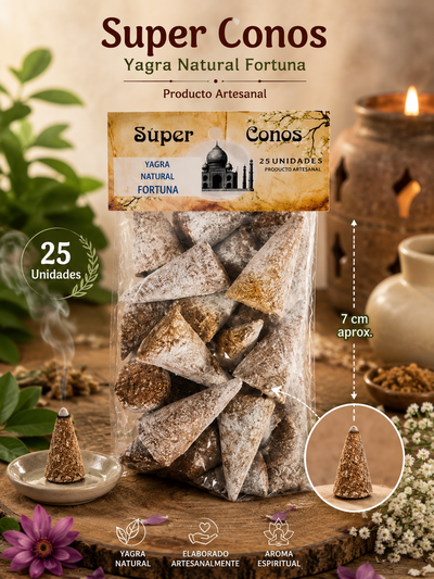 Super Conos Yagra Natural Fortuna x25u