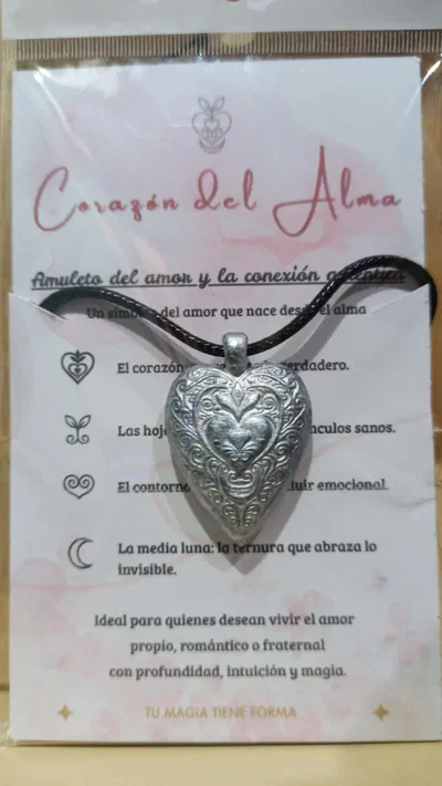 Collar Colgante Corazon del Alma