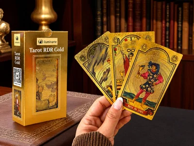 Tarot RDR GOLD C/Cartas Doradas Ilim.