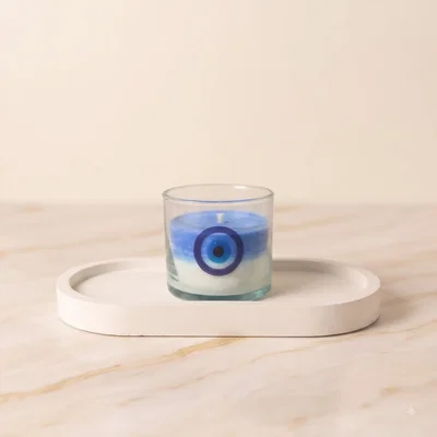 Vela de Soja Ojo Turco Bicolor