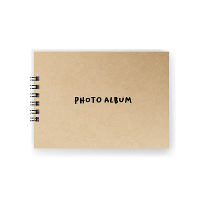 Álbum de Fotos Photoalbum Kraft A5 50 Hojas Anillado