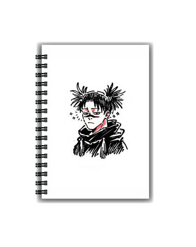 Cuaderno Jujutsu Choso A5 Tapa dura A5 Anillado