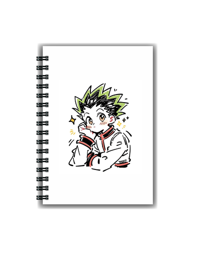 Cuaderno Hunter Hunter Gon A5 Tapa dura A5 Anillado