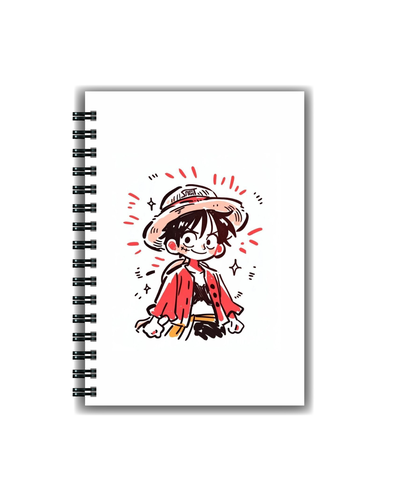 Cuaderno One Piece Luffy A5 Tapa dura A5 Anillado
