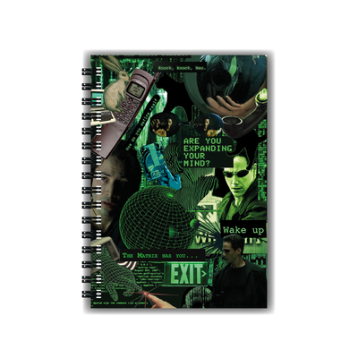 Cuaderno Matrix Collage A5 Tapa dura A5 Anillado