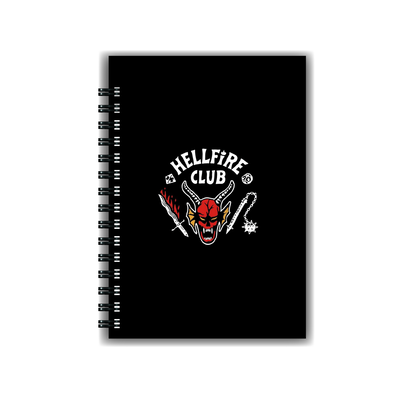 Cuaderno Stranger Things Hellfire Club A5 Tapa dura A5 Anillado