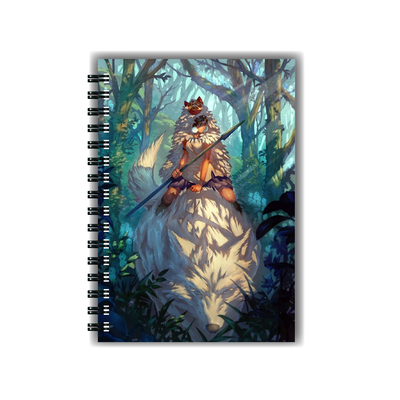 Cuaderno Princesa Mononoke  A5 Tapa Dura Anillado