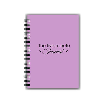 Journal de Agradecimiento Lila Tapa dura A5 