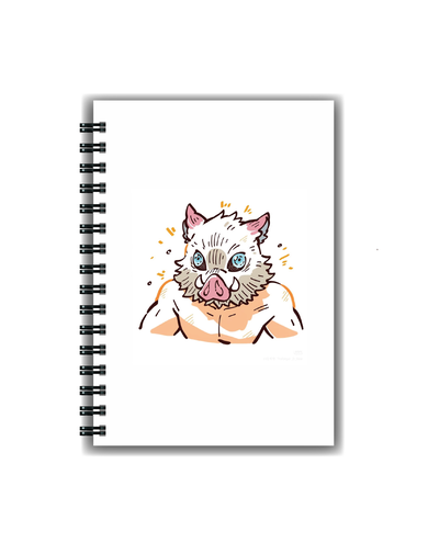 Cuaderno Demon Slayer Hinosuke A5 Tapa dura A5 Anillado