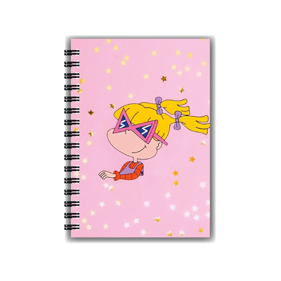 Cuaderno Rugrats Angelica A5 Tapa dura A5 Anillado