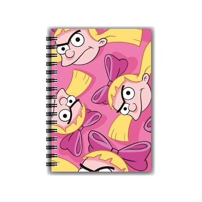 Cuaderno Hey Arnold Helga A5 Tapa dura A5 Anillado