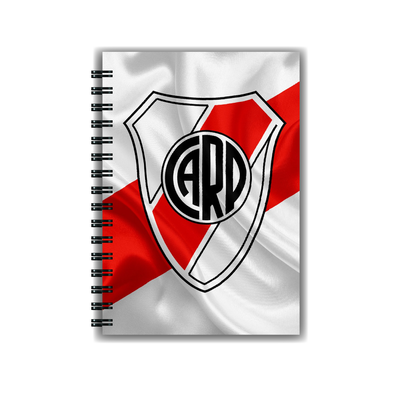 Cuaderno River Bandera A5 Tapa dura A5 Anillado
