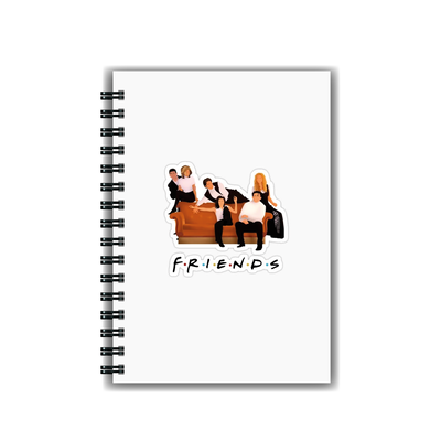 Cuaderno Friends Sillon A5 Tapa Dura Anillado 