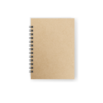 Anotador 15x21cm Kraft 