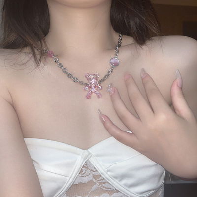 Colgante de Osito Rosa