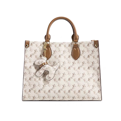 Cartera grande con estampado