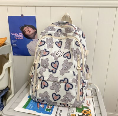 Mochila de Ositos y Corazones