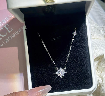 Cadena 925 Flor estelar 