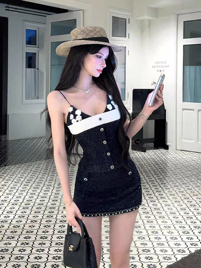 Conjunto de chaqueta +pollera color azul 