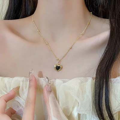 Cadena Midnight heart 