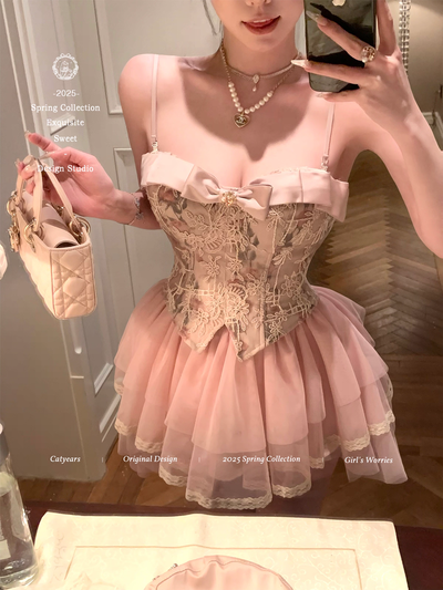 Conjunto de top + pollera asimétrica 