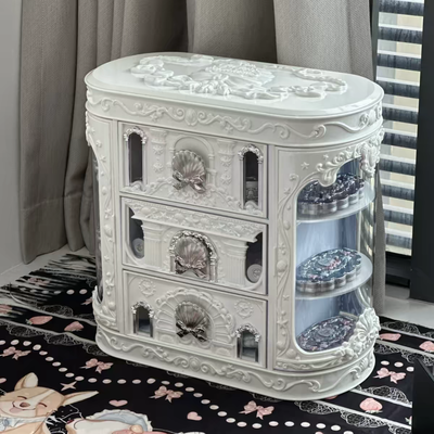 Organizador de Maquillaje Flower Knows Shell's Jewel Series All-In Empty Box Vanity Box