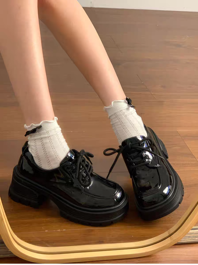 Mocasines con cordón 