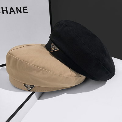Boina color negro 