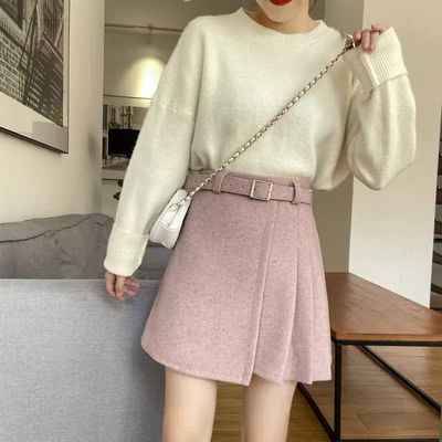 Pollera rosa y negra