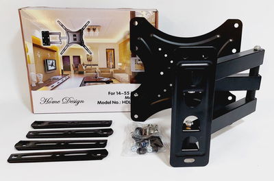 SOPORTE TV MOVIL 14" A 55" REFORZADO SOPORTA 50K -