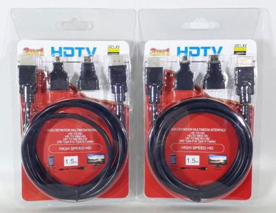 CAB-47026 CABLE HDMI 3 EN 1 H