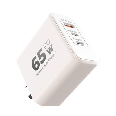 CARGADOR 220V MODX- EXTREME  – 1USB + 2TC – XAEA – BLANCO 