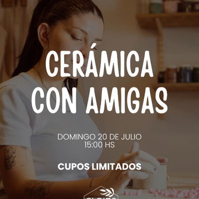 Taller Cerámica con Amigas