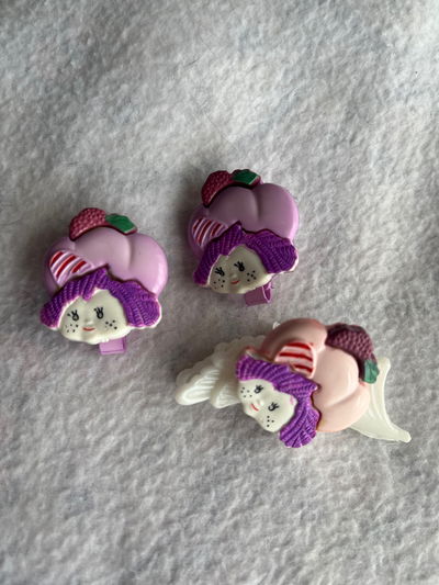 set strawberry shortcake 80s