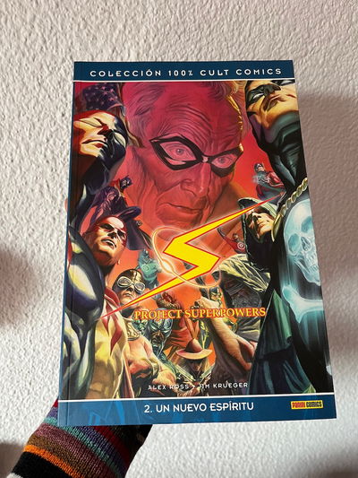cómic proyect superpowers 2 un nuevo espíritu