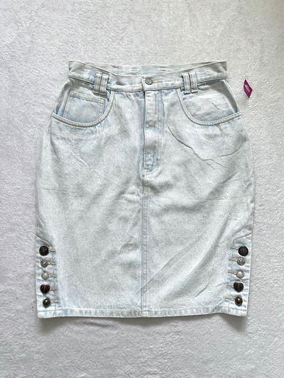 80s denim skirt 