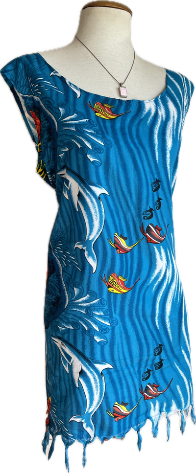 vestido fondo marino