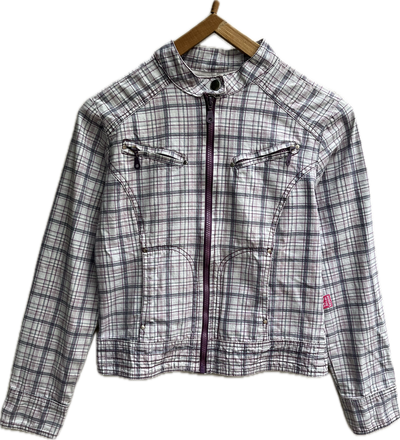 00s purple moto jacket